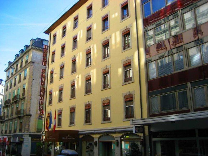 Hotel Strasbourg Ginebra Exterior foto